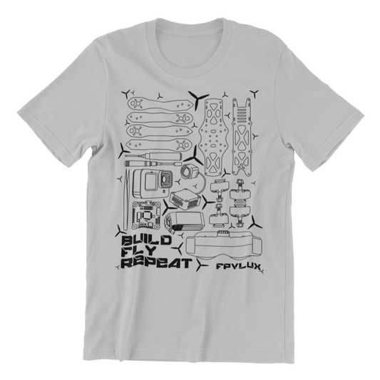 Build Fly Repeat - T-Shirt